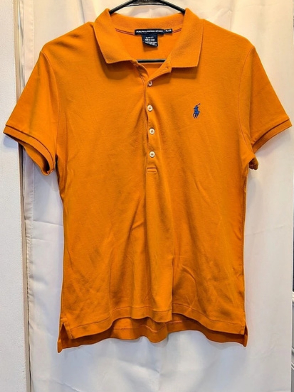 Ralph Lauren Orange Polo Shirt Size X-Large